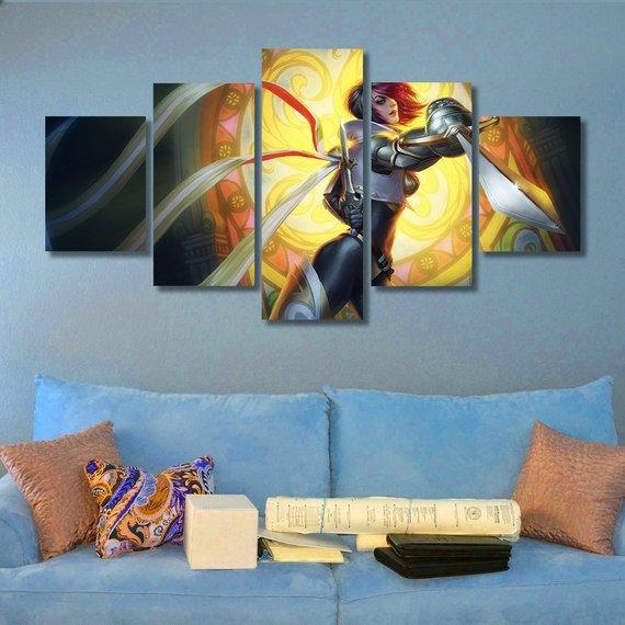 Fiora – Gaming Canvas Wall Art