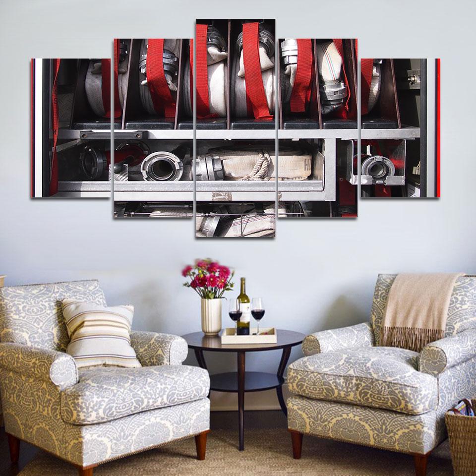 Fire Equipment – Career Canvas Wall Art