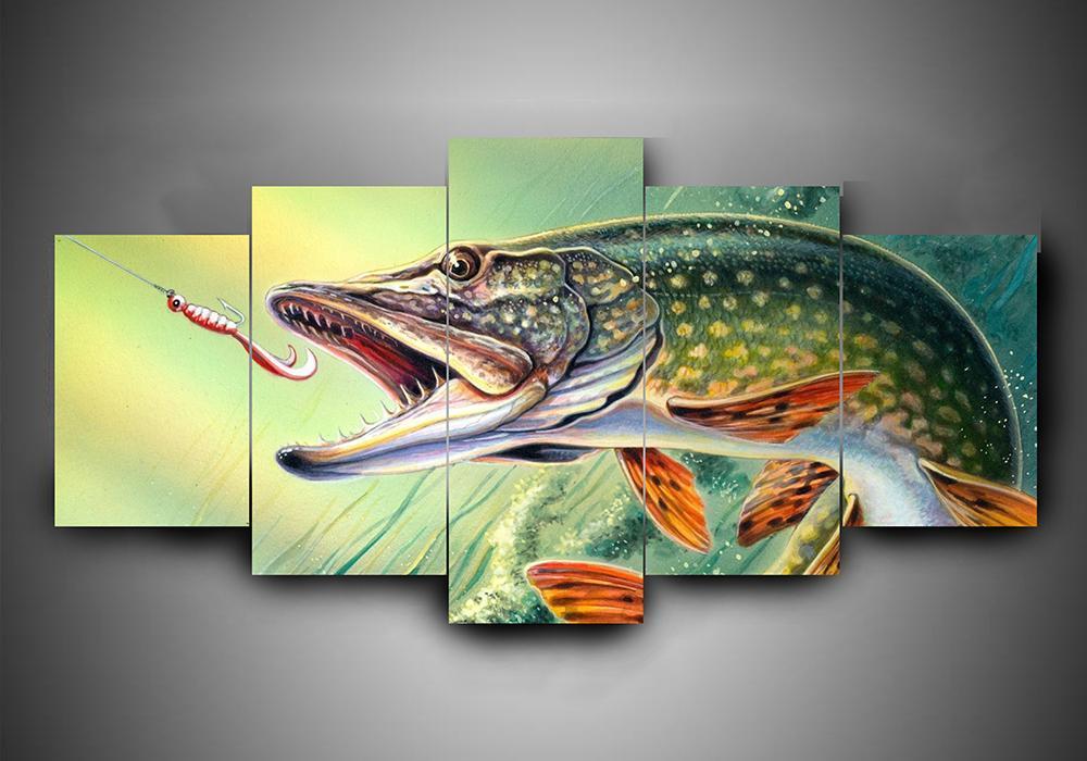 Fishing 1 – Fishing Canvas Wall Art