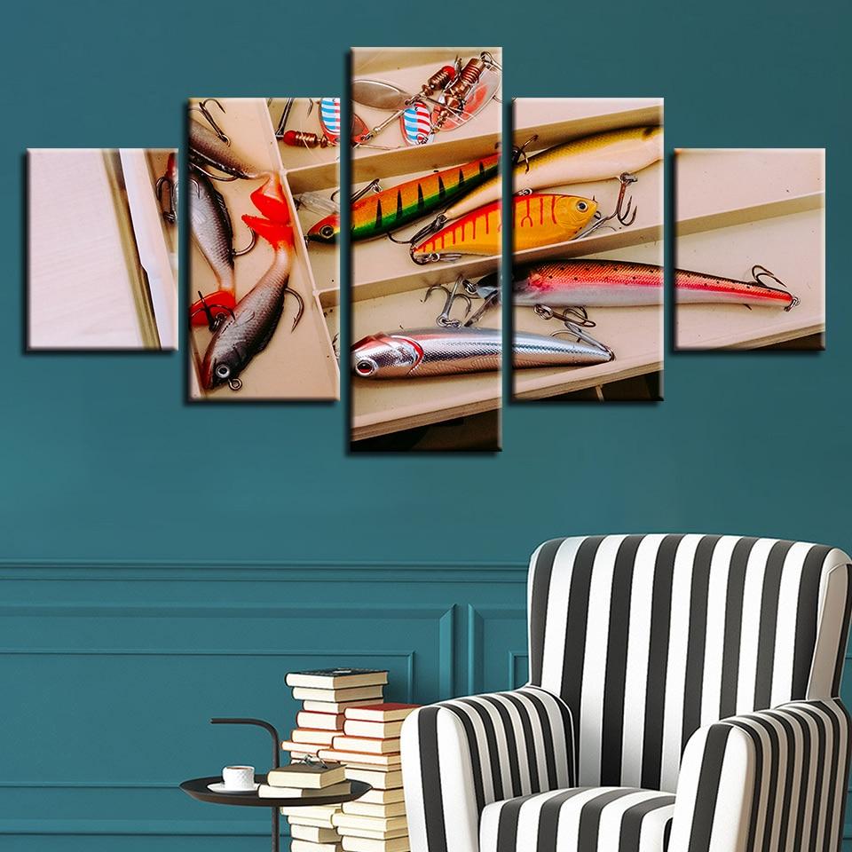 Fishing Hook 02 – Fishing Canvas Wall Art