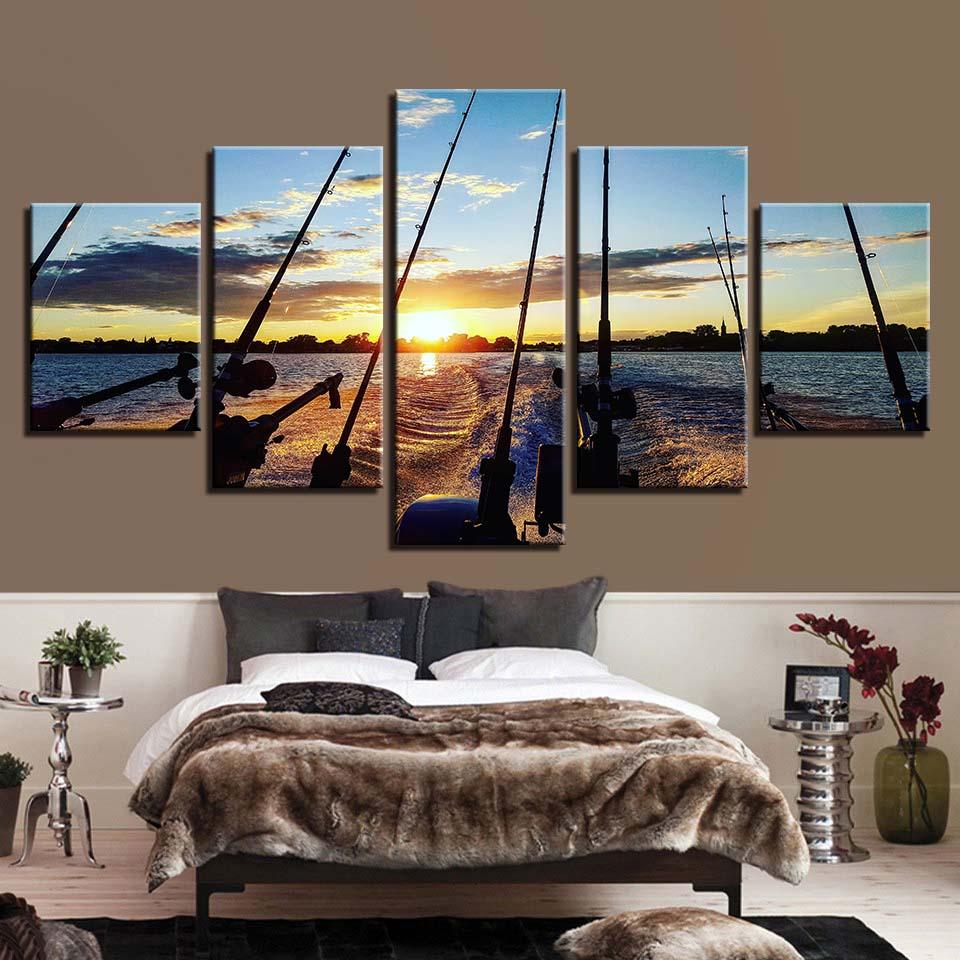 Fishing Rod 12 – Fishing Canvas Wall Art