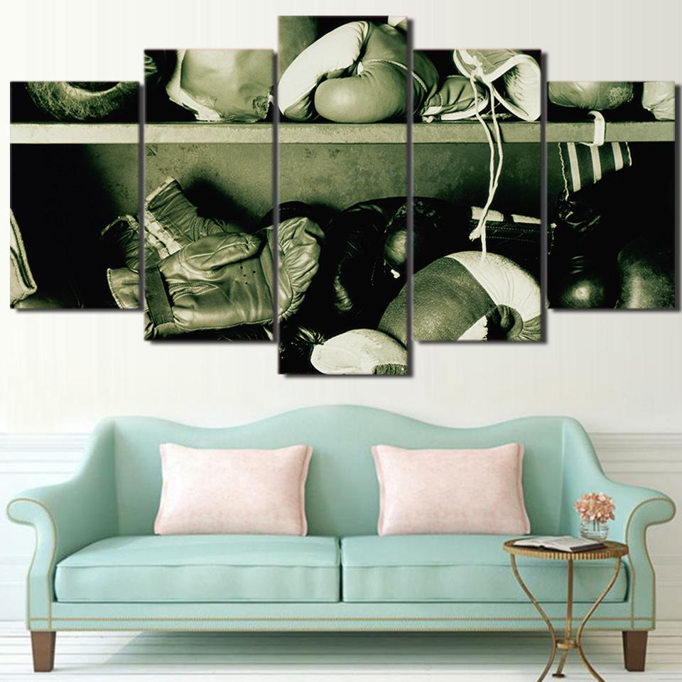 Fitness Boxing Gloves – Sport Canvas Wall Art