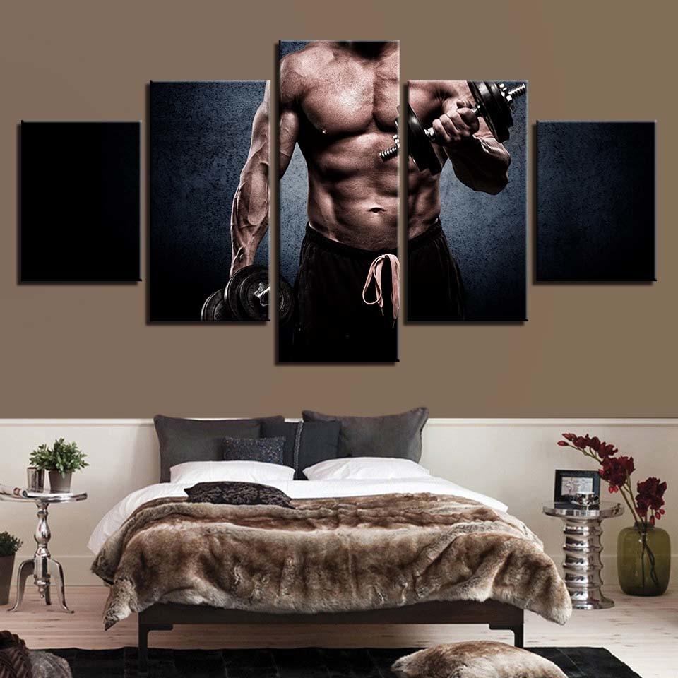 Fitness Man For Gym – Sport Canvas Wall Art