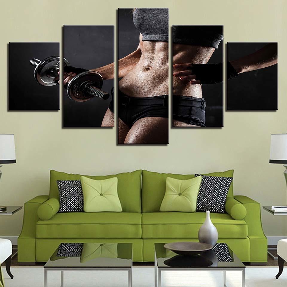Fitness Movement 1 – Sport Canvas Wall Art