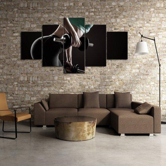 Fitness Workout – Sport Canvas Wall Art