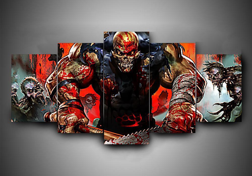 Five Finger Death Punch – Music Canvas Wall Art