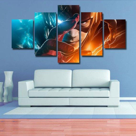 Flash 33 – Movie Canvas Wall Art