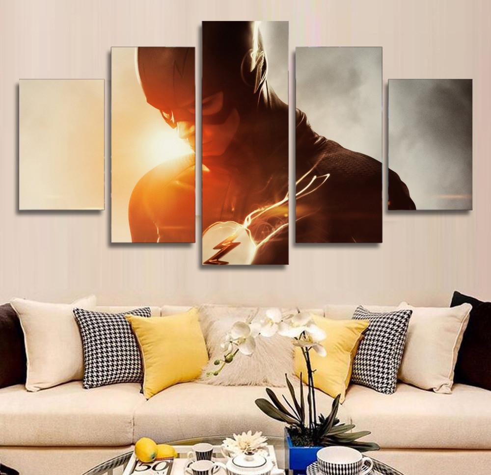 Flash – Dc Canvas Wall Art