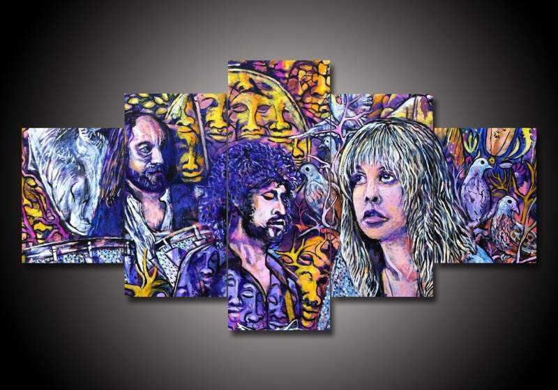 Fleetwood Mac Music Canvas Wall Art