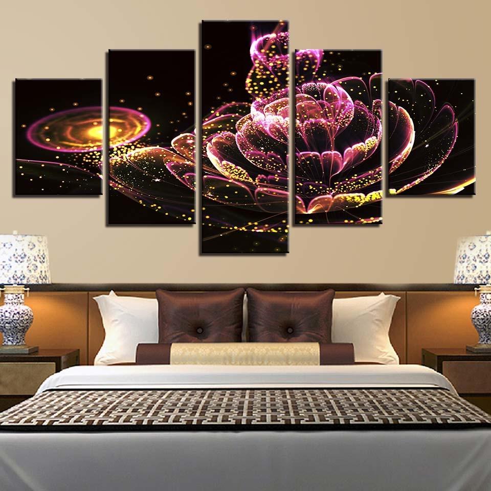 Flower 15 – Abstract Canvas Wall Art