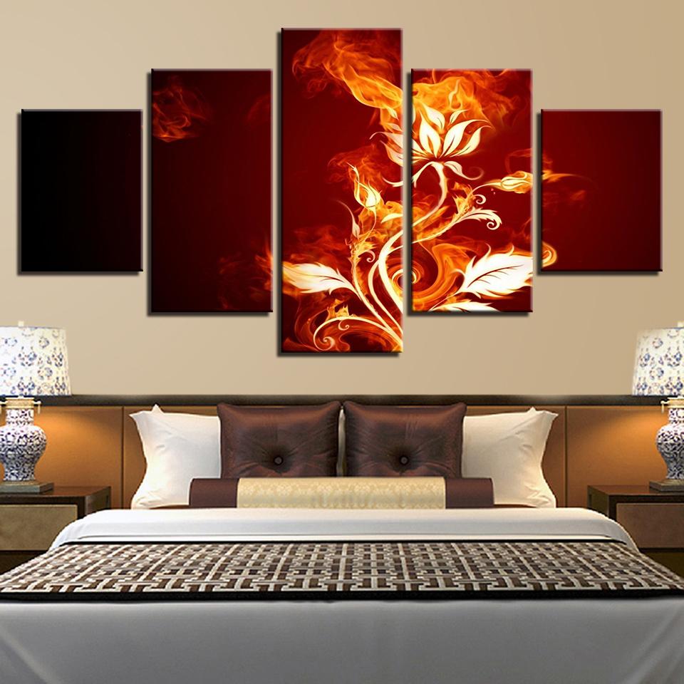 Flower 34 – Abstract Canvas Wall Art