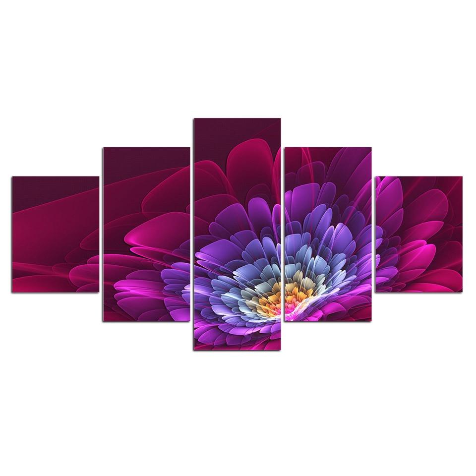 Flower Colorful Blossom – Nature Canvas Wall Art