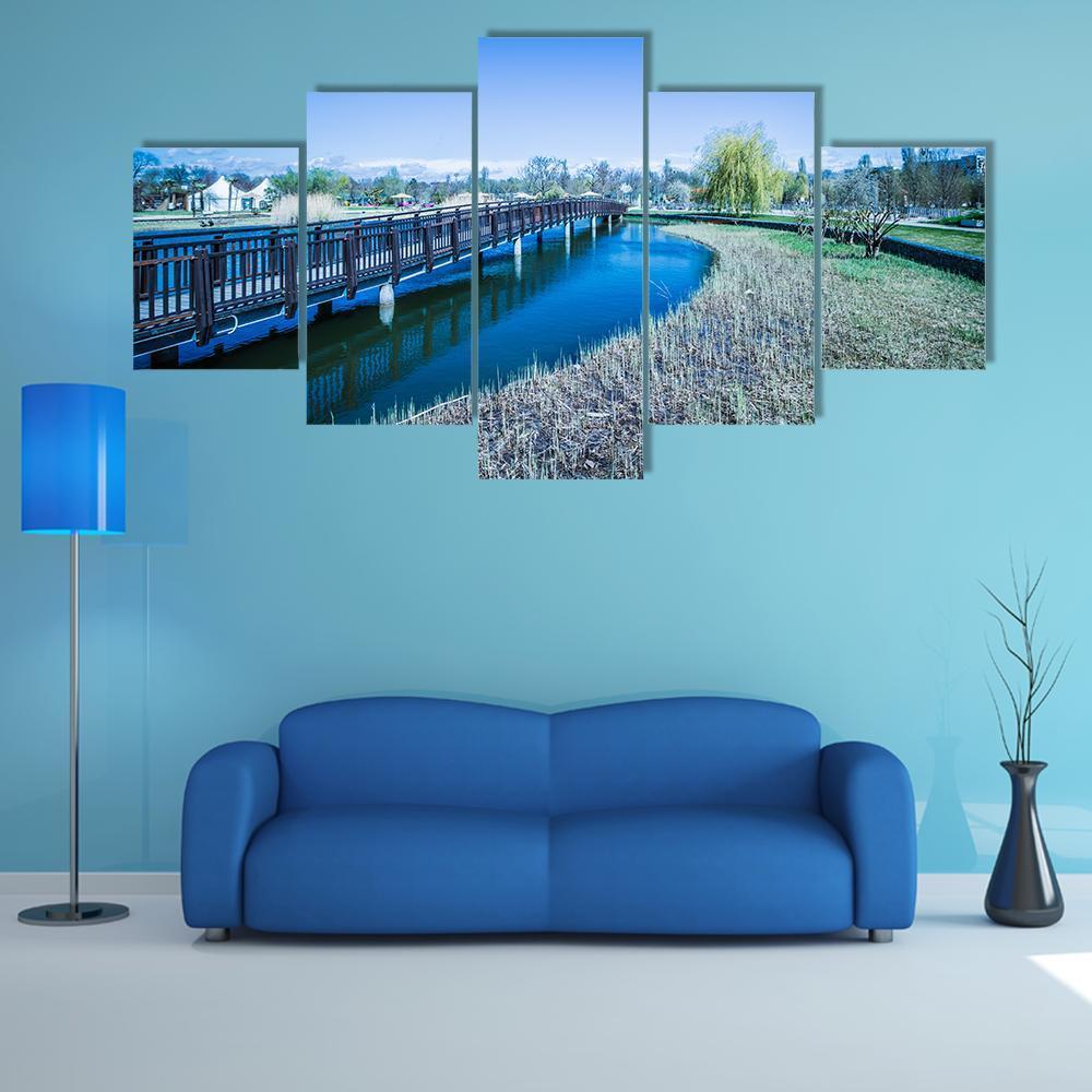 Flower Gardens Hirschstetten In Vienna – Nature Canvas Wall Art