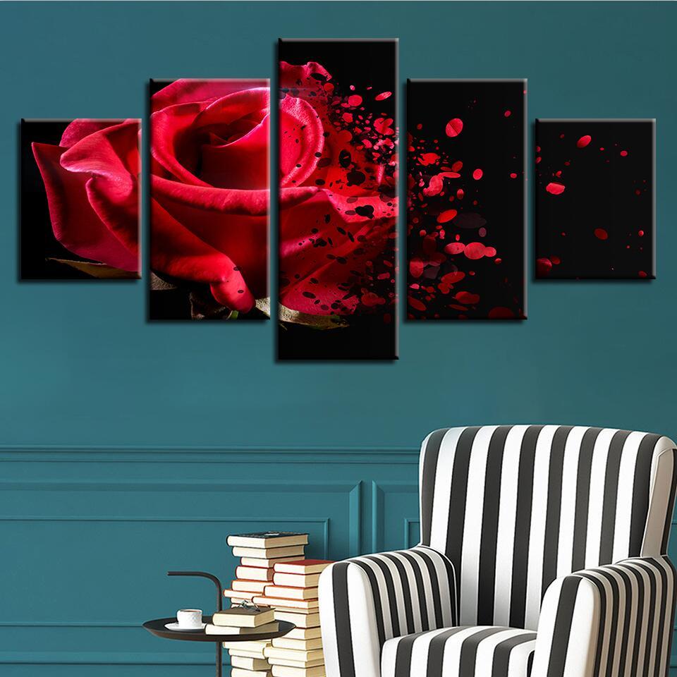 Flowers Beautiful 13 – Nature Canvas Wall Art