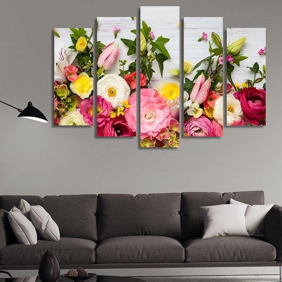 Flowers Show – Nature Canvas Wall Art