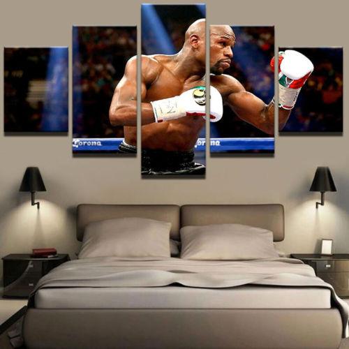 Floyd Mayweather Boxing Champion – Sport Canvas Wall Art