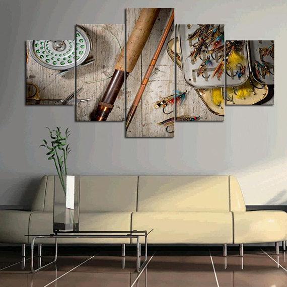 Fly Fishing – Fishing Canvas Wall Art