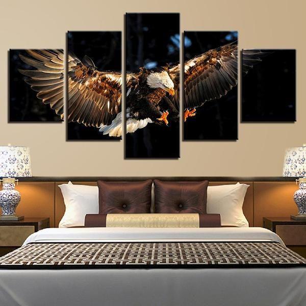 Flying Eagle – Animal Canvas Wall Art