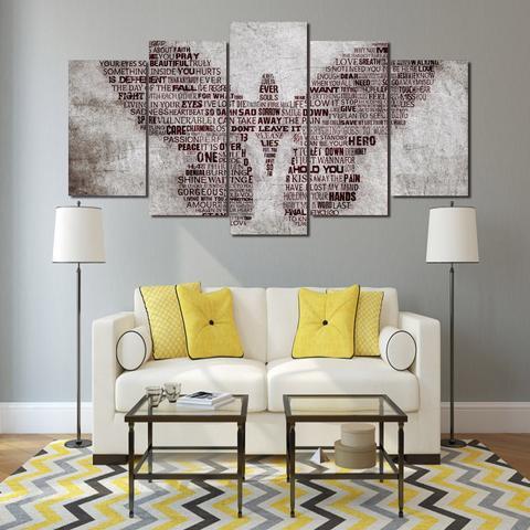 Flying For The Lighting – Abstract Canvas Wall Art