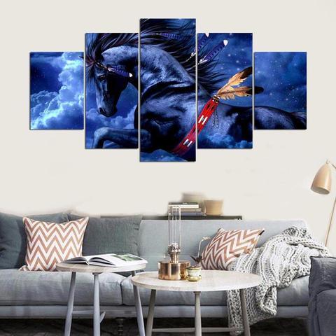 Flying Horse – Animal Canvas Wall Art