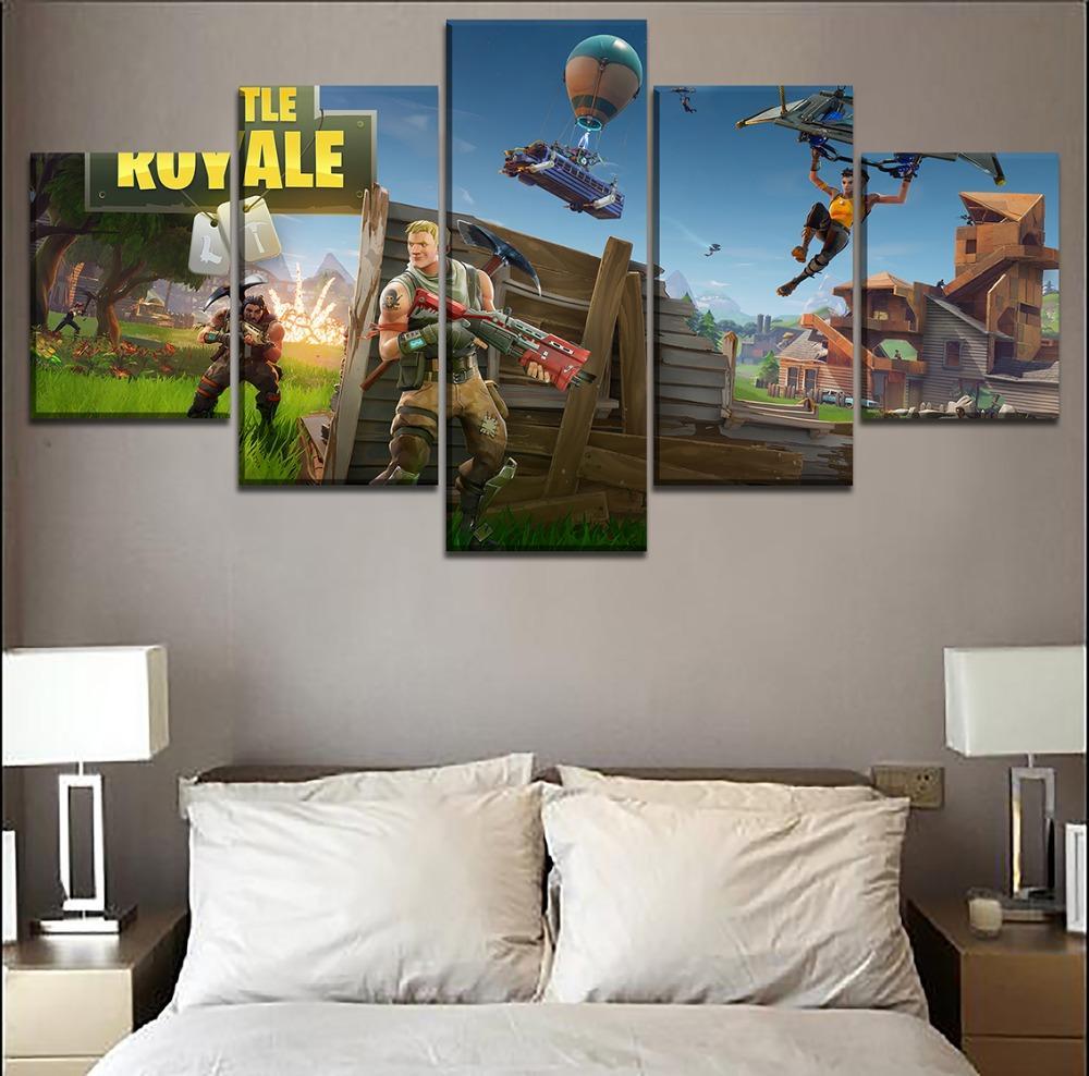 Fn Battle Royale – Gaming Canvas Wall Art