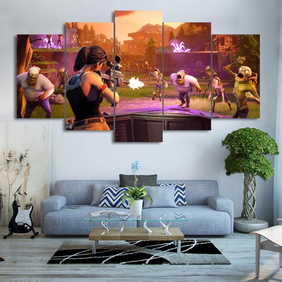 Fn Save The World – Gaming Canvas Wall Art