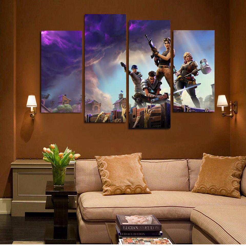 Fn Survival – Gaming Canvas Wall Art