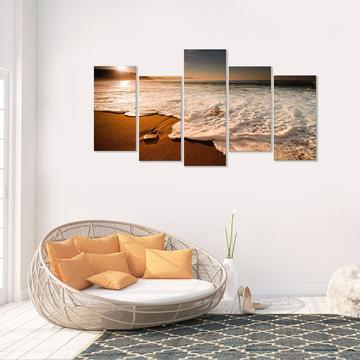 Foamy Beach – Ocean Canvas Wall Art