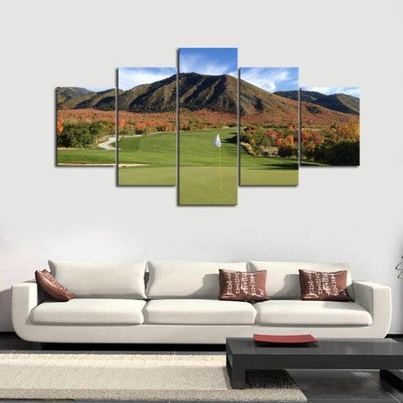 Foothills Course – Sport Canvas Wall Art