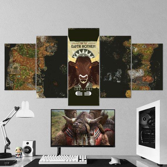 For The Earth Mother – Gaming Canvas Wall Art