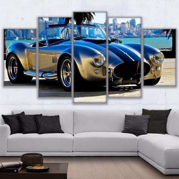 Ford Ac Cobra Sports Car – Automative Canvas Wall Art