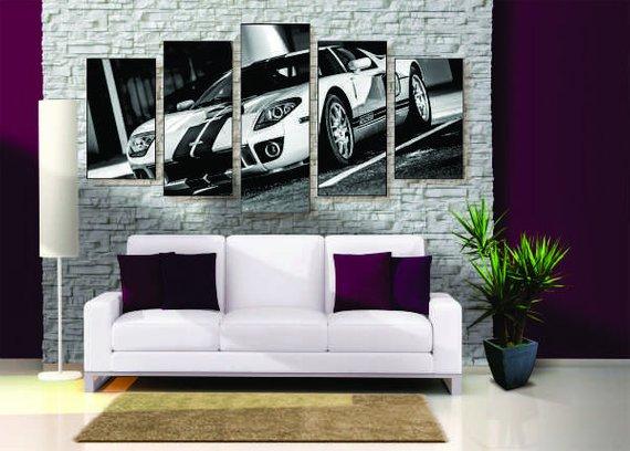Ford Gt 2 – Automative Canvas Wall Art
