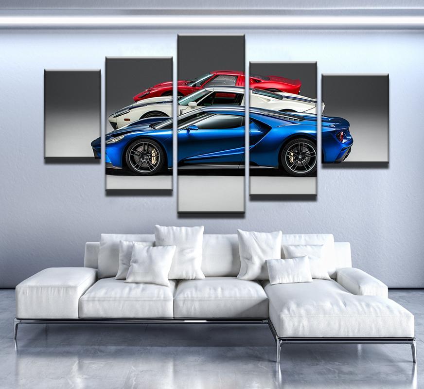 Ford Gt – Automative Canvas Wall Art
