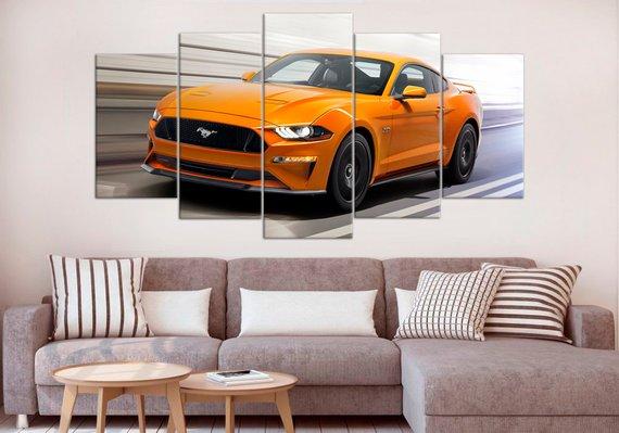 Ford Mustang 5 – Automative Canvas Wall Art