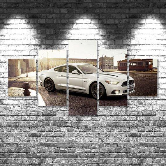 Ford Mustang Gt 01 – Automative Canvas Wall Art