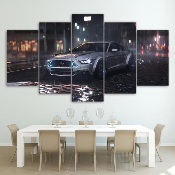 Ford Mustang Gt 2015 Rtr – Automative Canvas Wall Art