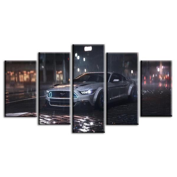 Ford Mustang Gt – Automative Canvas Wall Art
