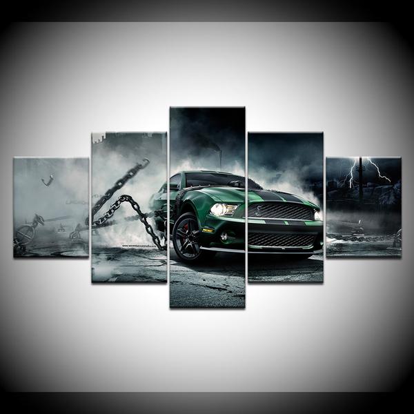 Ford Mustang Shelby Muscle Car – Automative Canvas Wall Art
