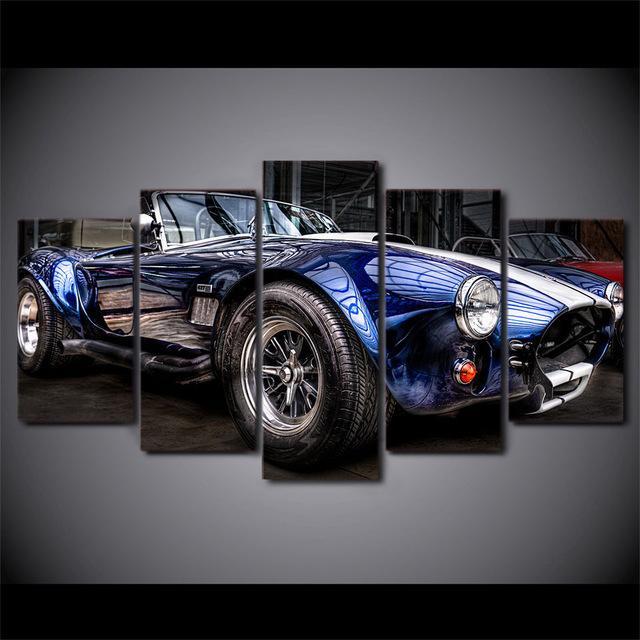 Ford Shelby Cobra Car – Automative Canvas Wall Art