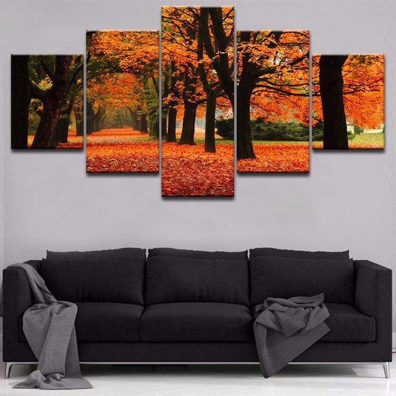 Forest Autumn 4 – Nature Canvas Wall Art