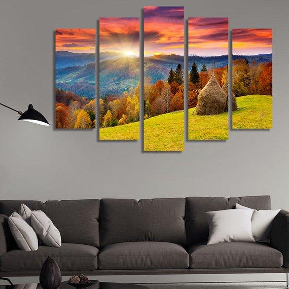 Forest Edge Bright Scene Let Go – Nature Canvas Wall Art