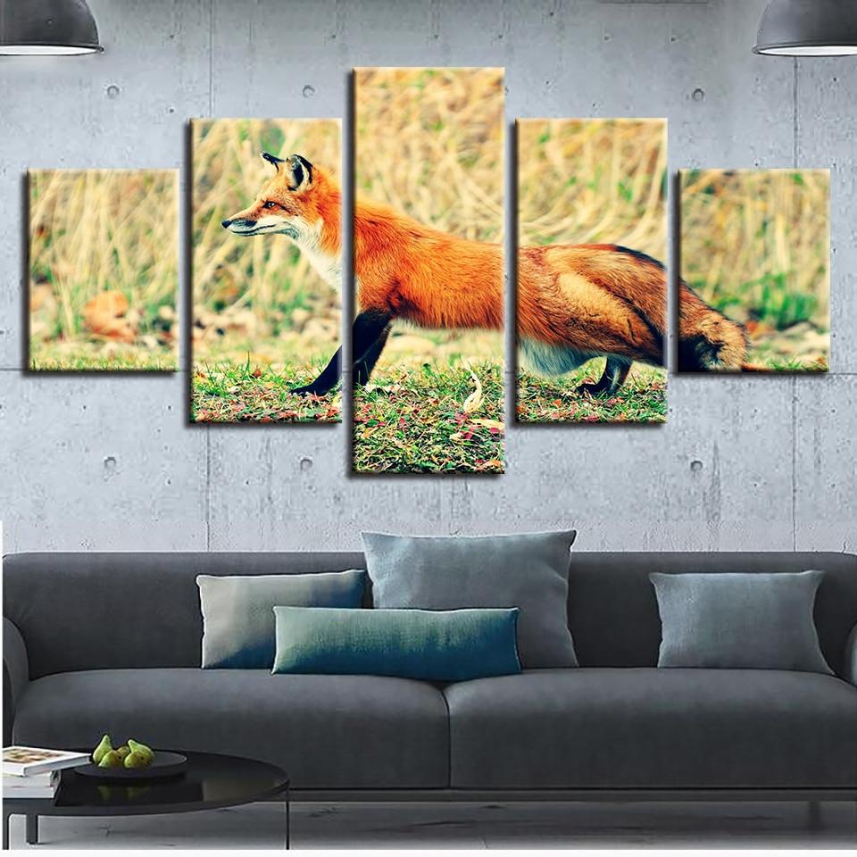 Forest Fox 6 – Animal Canvas Wall Art
