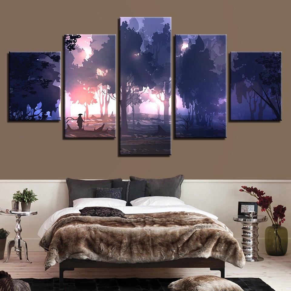 Forest Sunshine 2 – Nature Canvas Wall Art