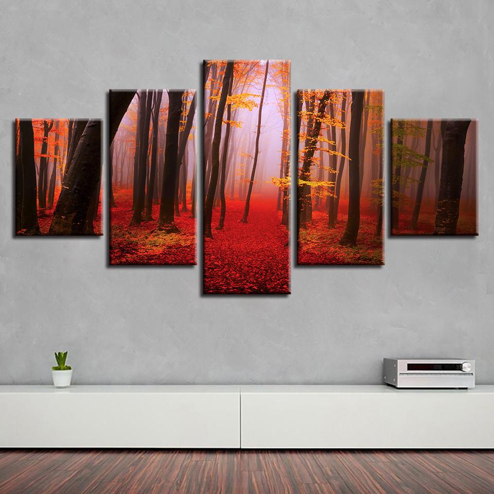 Forest Tree Landscape – Nature Canvas Wall Art