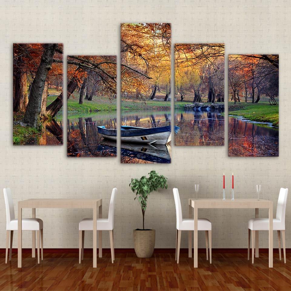 Forest Water – Nature Canvas Wall Art