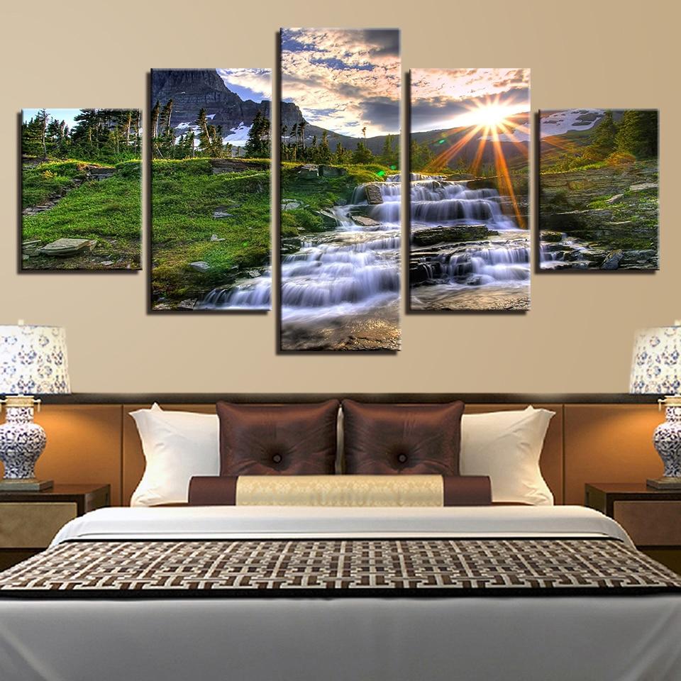 Forest Waterfall 11 – Nature Canvas Wall Art