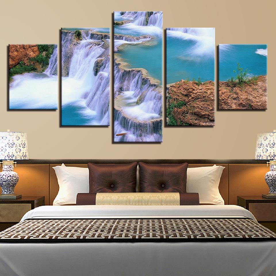 Forest Waterfall 12 – Nature Canvas Wall Art