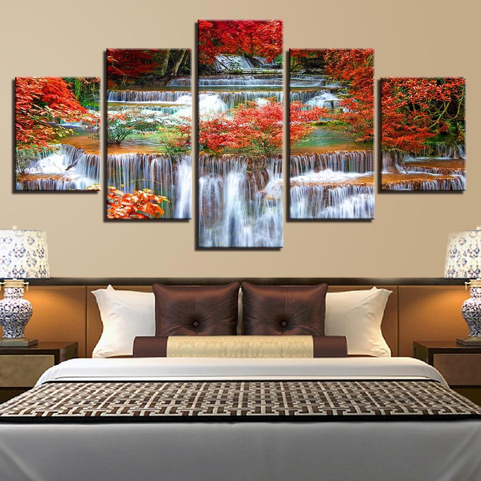 Forest Waterfall 13 – Nature Canvas Wall Art