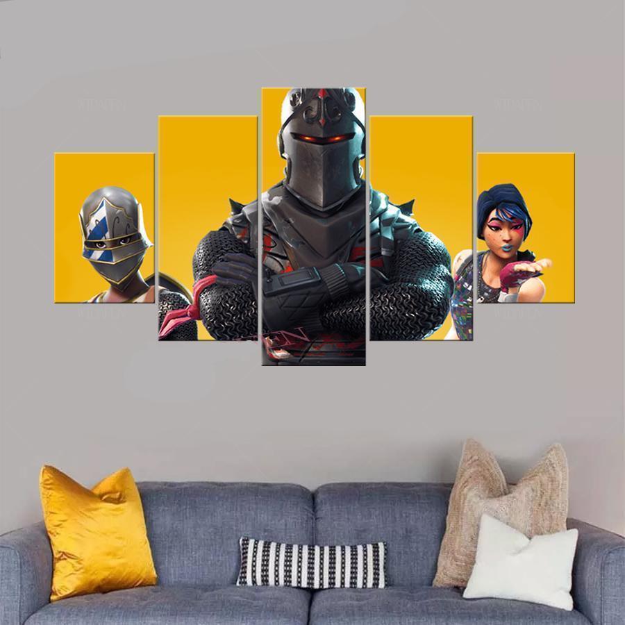 Fortnite Battle Royale Game Anime Gaming – Canvas Wall Art