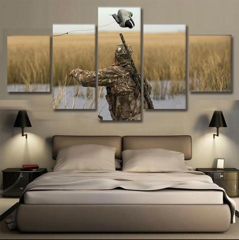 Fowl Hunting – Hunting Canvas Wall Art